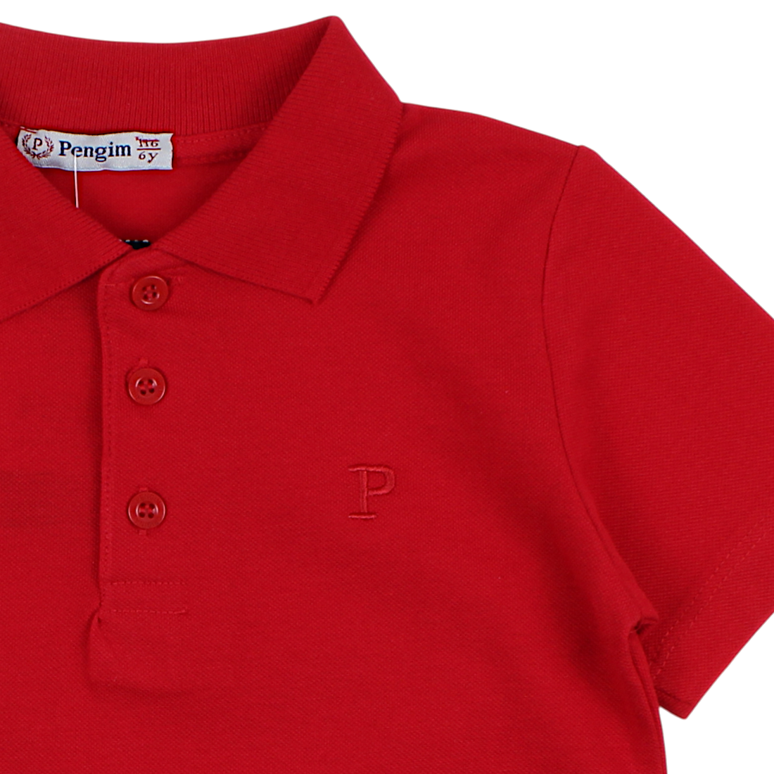 Lacosta Jungen-Poloshirt Red Pengim 2375-14425-18