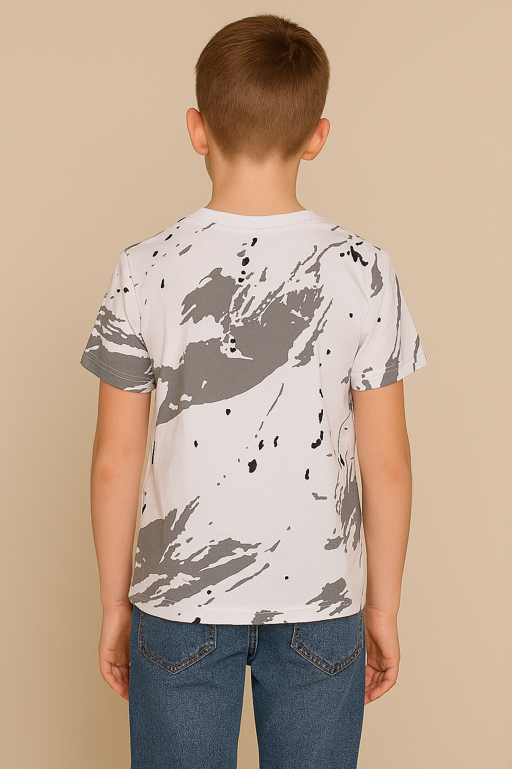 Capybar-Bluse für Jungen weiß Guliwerkids 2415-12625