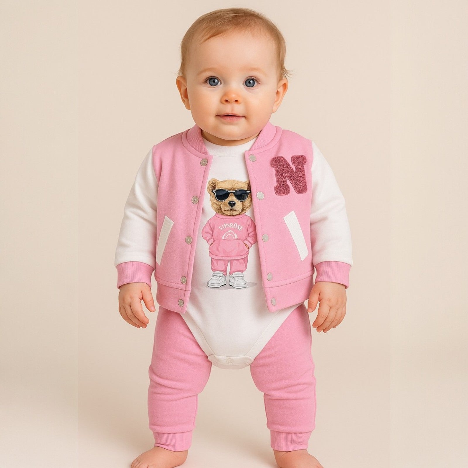 Rosa Mädchenset Simarik 2416-15425