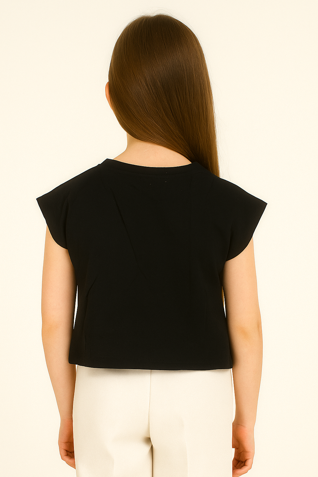 Mädchenbluse schwarz Happy Star 2423-12625