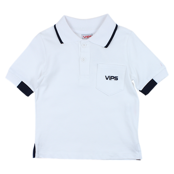 Vips Jungen Poloshirt Weiß Pengim 245630-14425-3