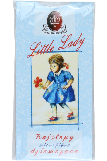 Mädchen Mikrofaserstrumpfhose Weiß Korona 2468-30525-3