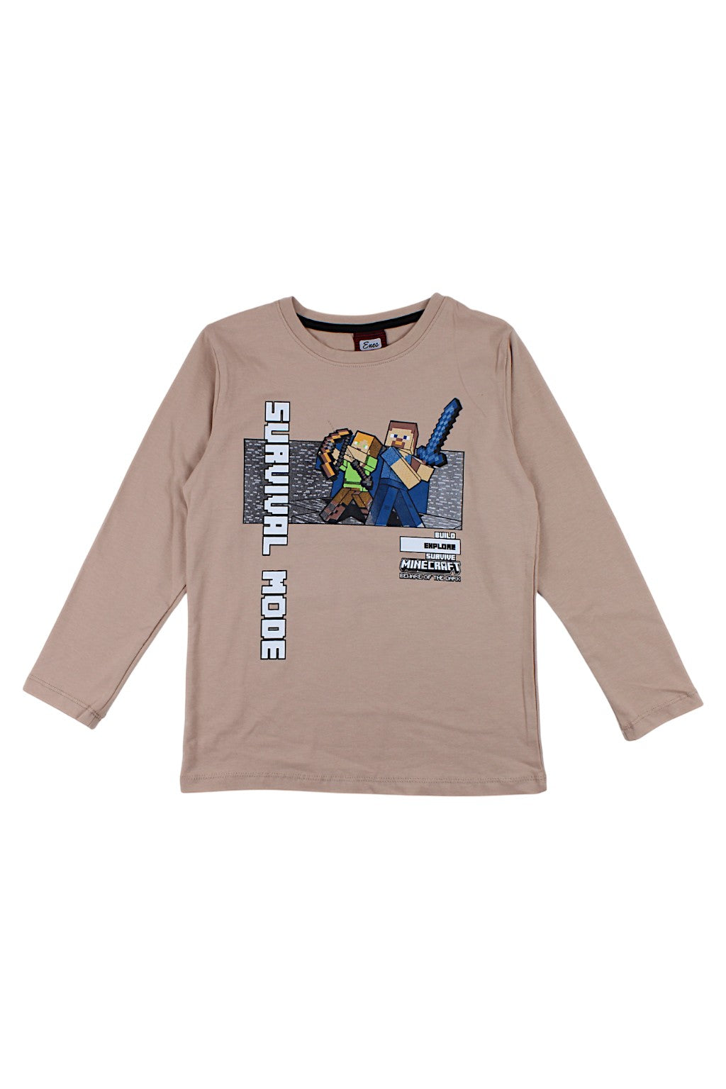 Jungen-Überlebensbluse beige Enes 30341-6825-1