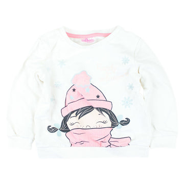 Langarm Winterbluse für Mädchen gebraucht Code 118