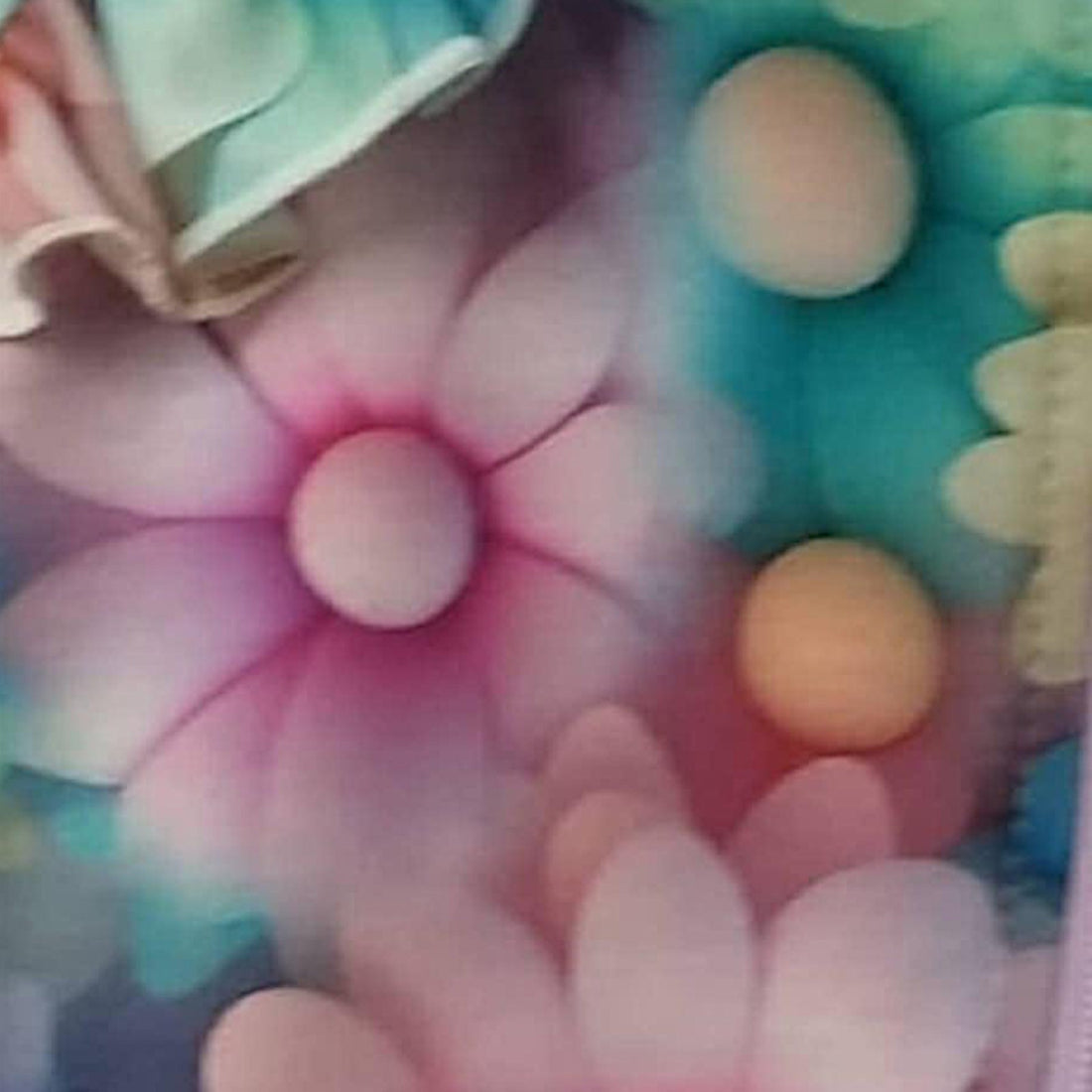 Rosa Mädchen-Sweatshirt mit Reißverschluss und Blumen Guliwerkids 3906-15425-40