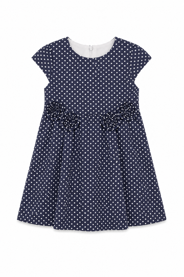 Mayoral 22-03920-054 Plisseekleid für Mädchen 3920-54 zitrone