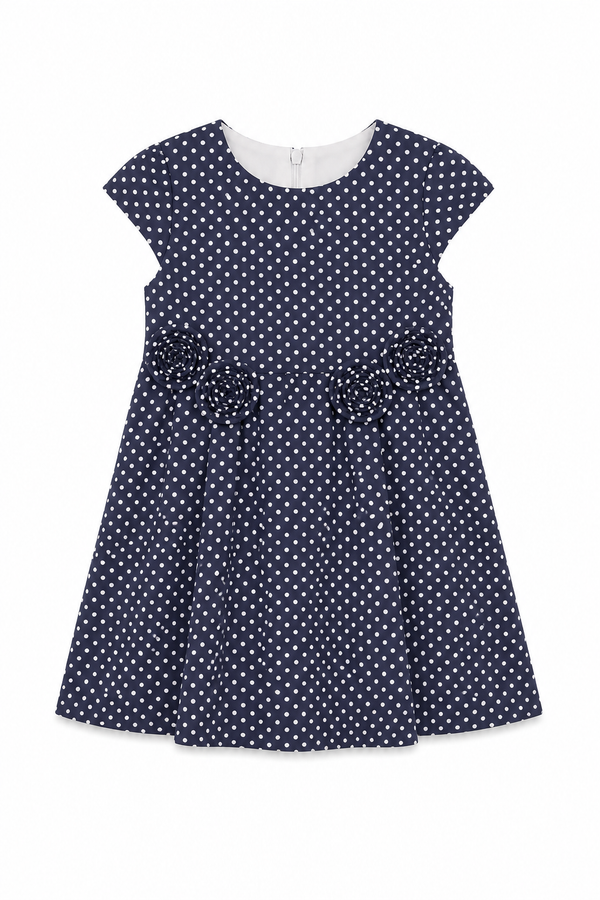 Mayoral 22-03920-054 Plisseekleid für Mädchen 3920-54 zitrone