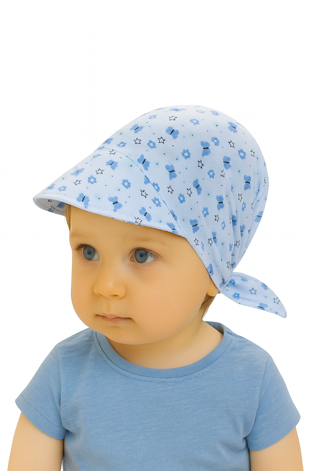 Mädchen Musselinschal blau Guliwerkids 3234-3-26625