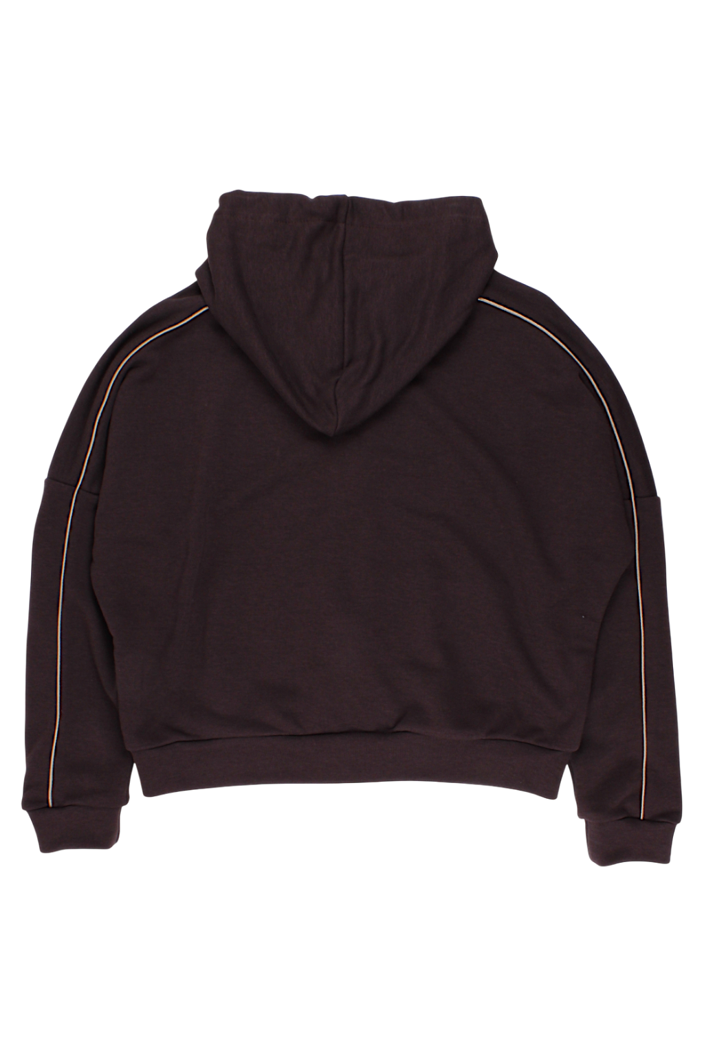 Mädchen-Sweatshirt mit Reißverschluss in Schokoladenbraun, Modell Tess 4115-28825