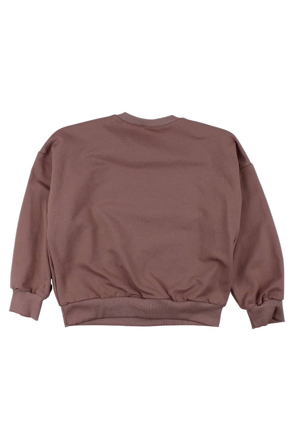 Mädchen in Jeans, Sweatshirt, mädchenhaft, schokoladenbraun, Guliwerkids 4119-221025