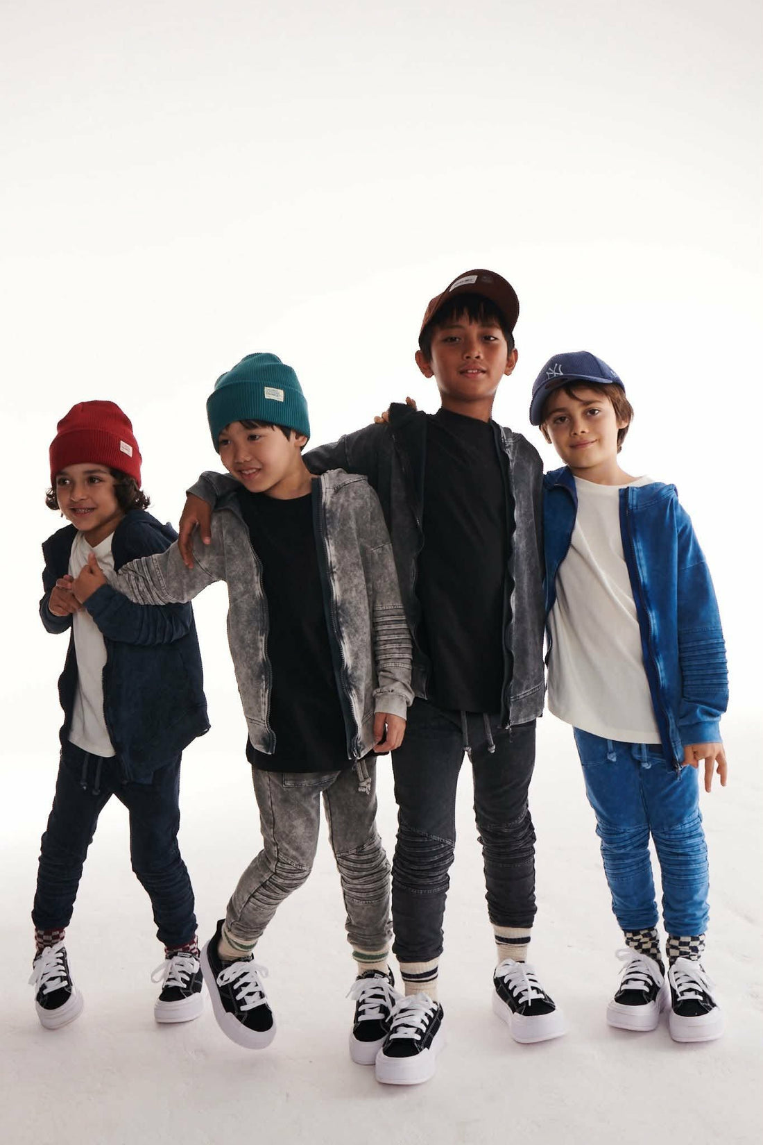 Bluza dekatyzowana rozpinana chłopięca jeans Despacito 4148-20326-26