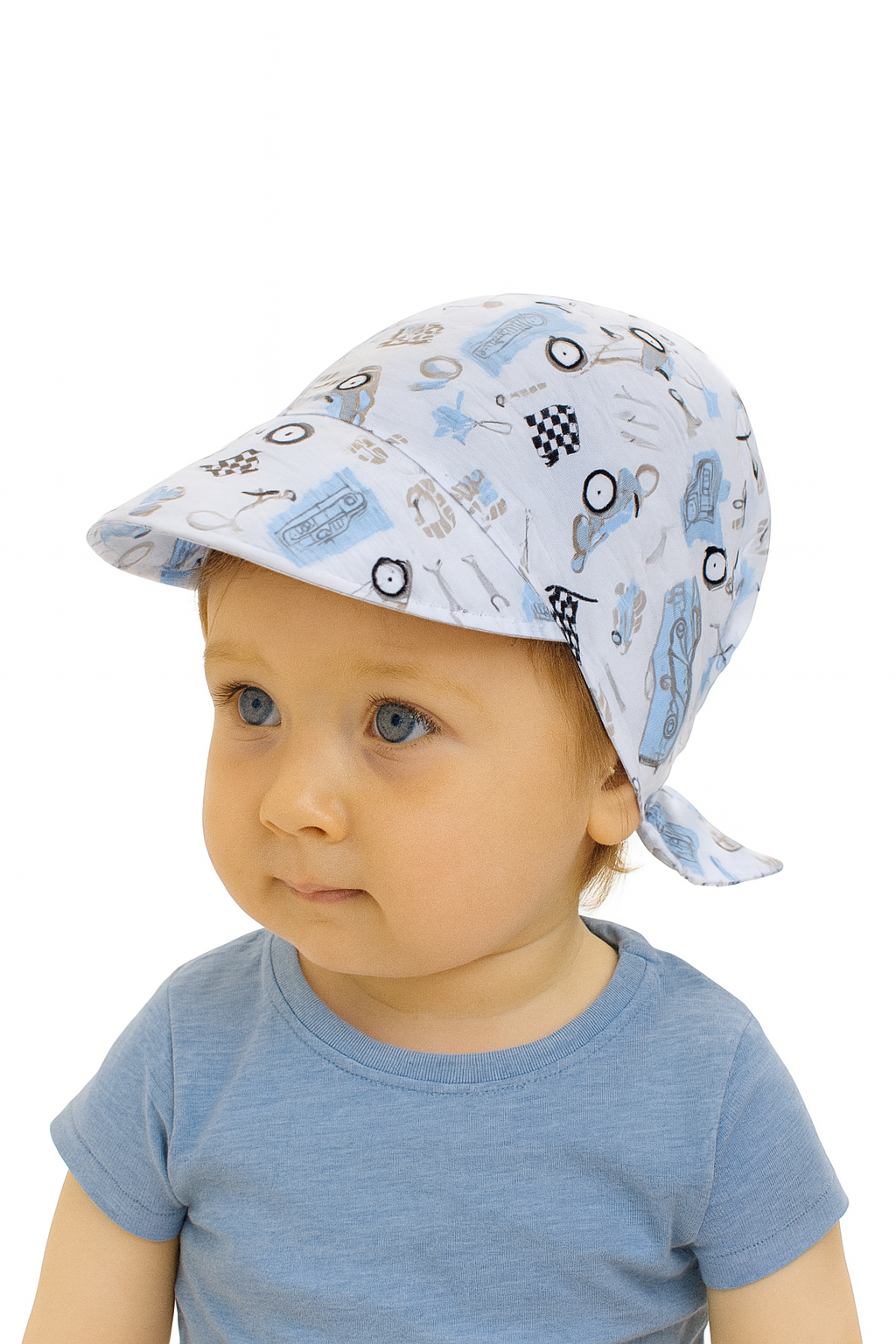 Jungen Musselinschal blau Guliwerkids 3234-1-26625