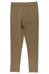 Mädchen-Baumwollleggings, kamelfarben, Timi 43102-20825
