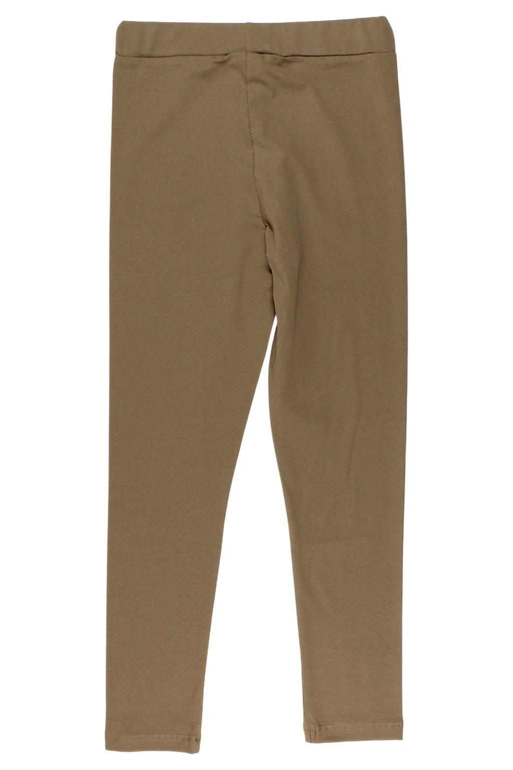 Mädchen-Baumwollleggings, kamelfarben, Timi 43102-20825