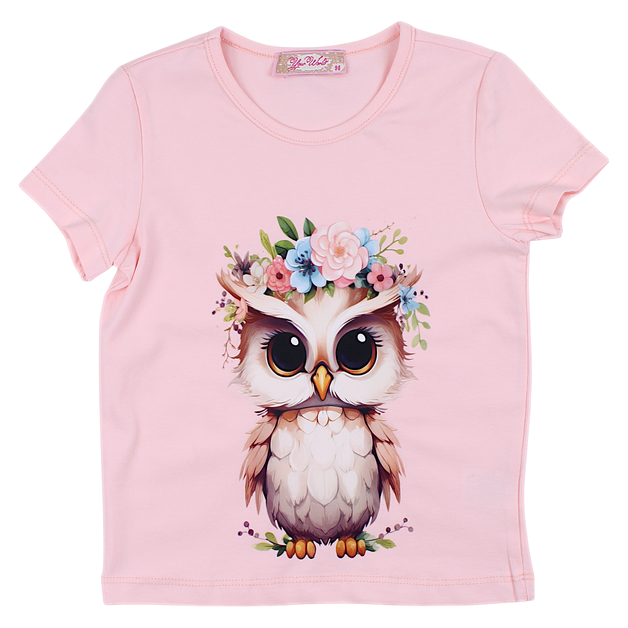 Mädchenbluse apricot Dein Wort 4323-28425