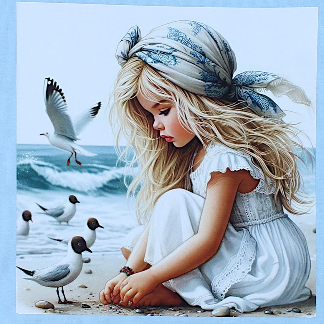 Mädchen Strandbluse blau Your Word 4323-28425