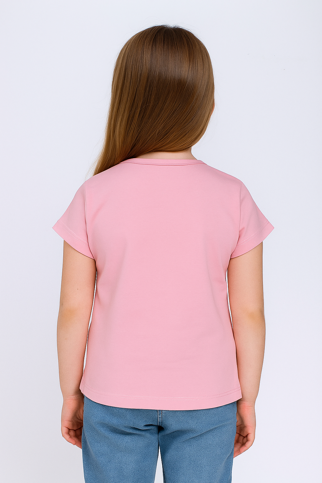 Bluse mit kleiner Schildkröte für Mädchen, rosa Your Word 4325-5625-40