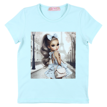 Mintgrüne Mädchenbluse Your Word 4327-2425-32