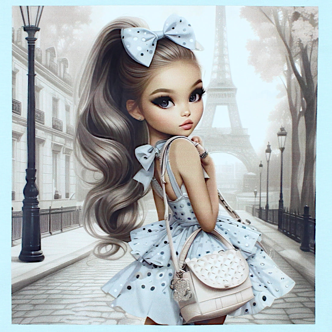 Mintgrüne Mädchenbluse Your Word 4327-2425-32