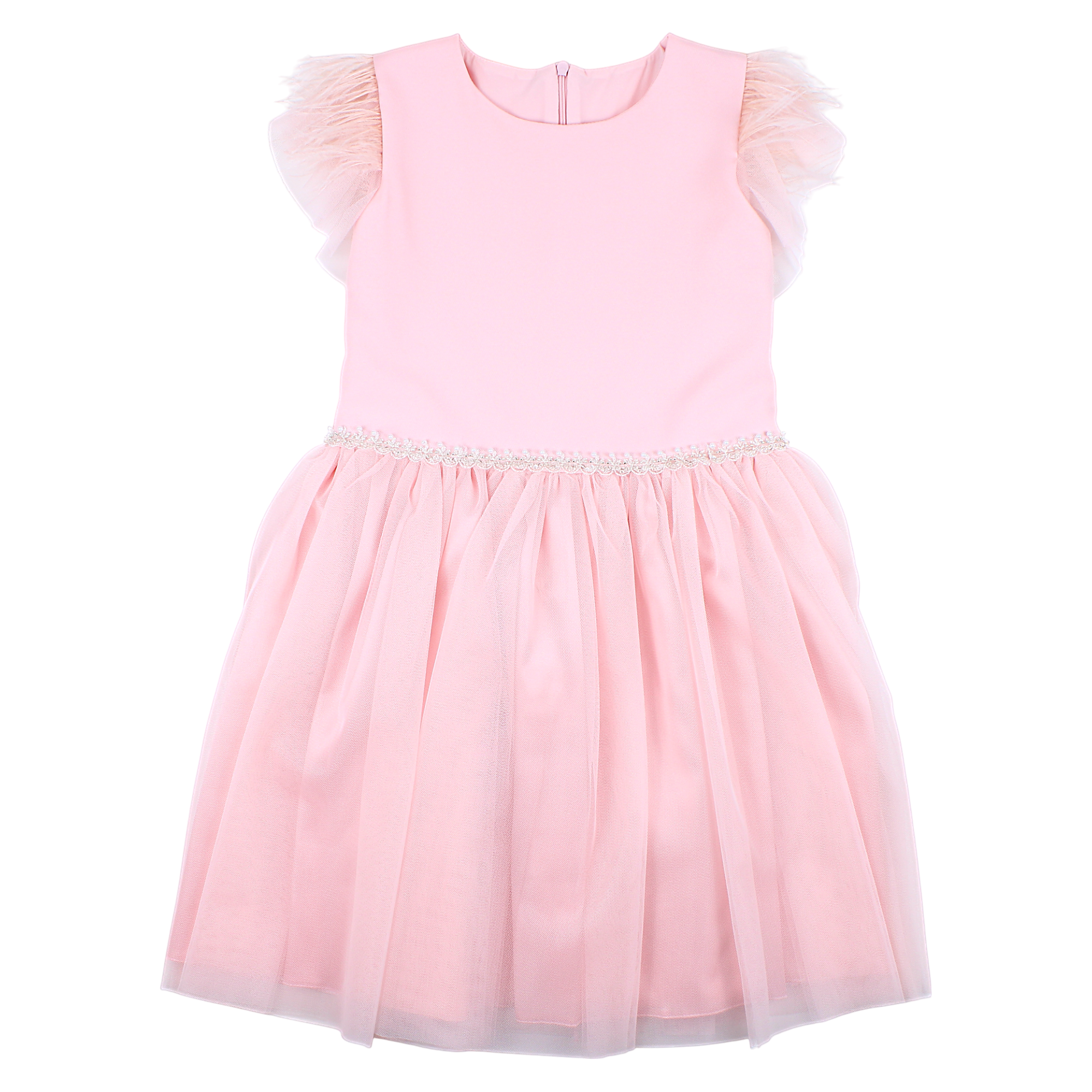Abendkleid für Mädchen, puderrosa, Guliwerkids 4334-24-21325-39