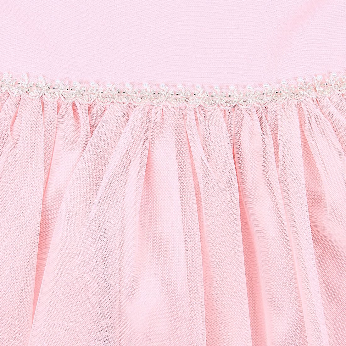 Abendkleid für Mädchen, puderrosa, Guliwerkids 4334-24-21325-39