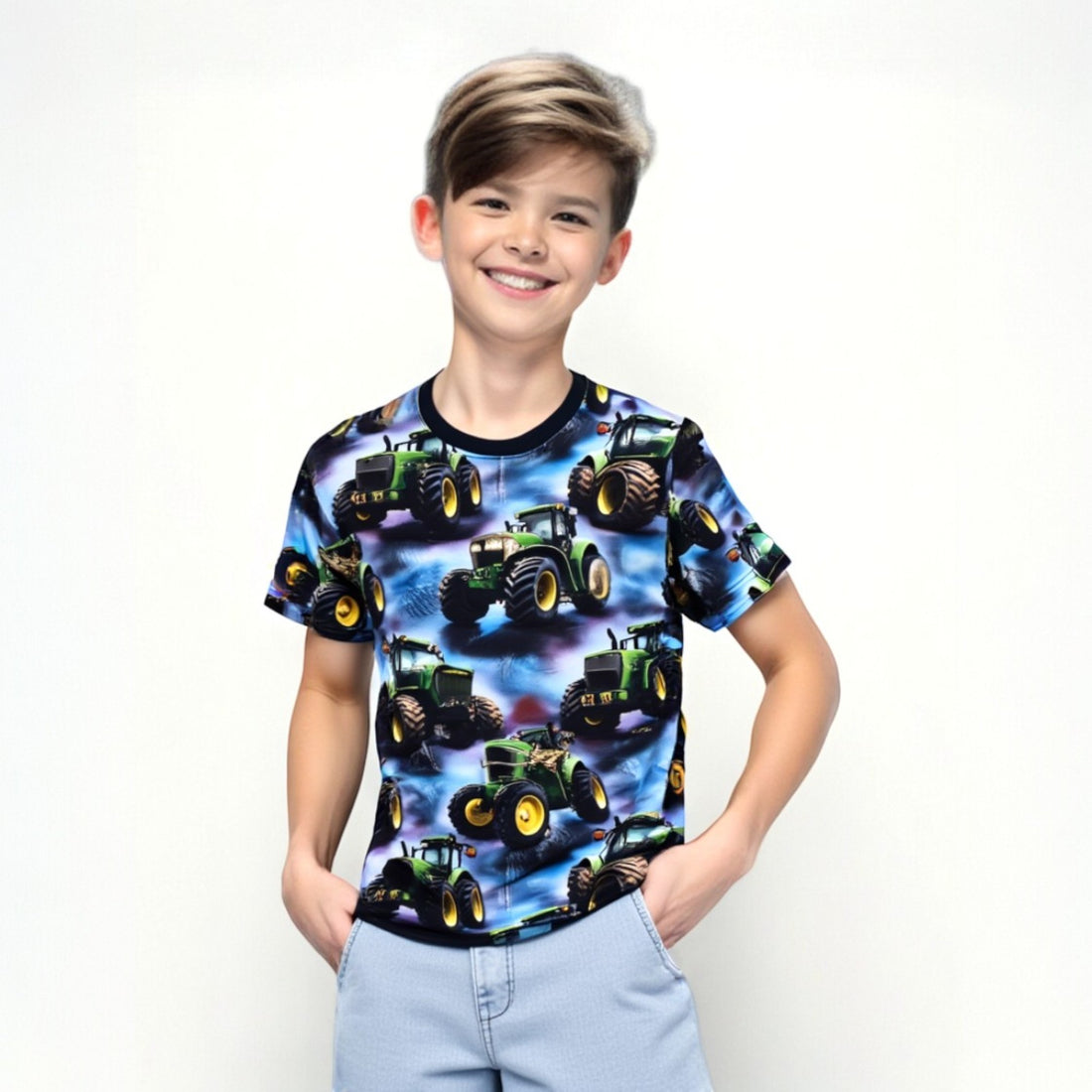 Blaues Jungen-T-Shirt Amir 4341-21325