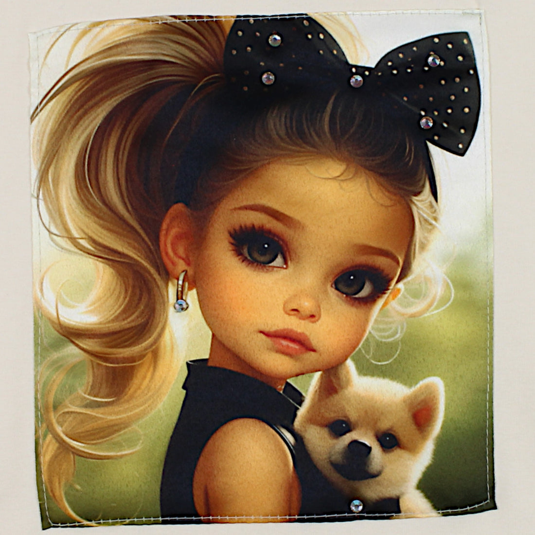 Cremefarbene Bluse für Mädchen Guliwerkids 4357-2425-28