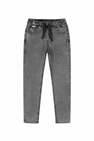 Spodnie joggery soft chłopięce szary Gocer 4586-161225-42