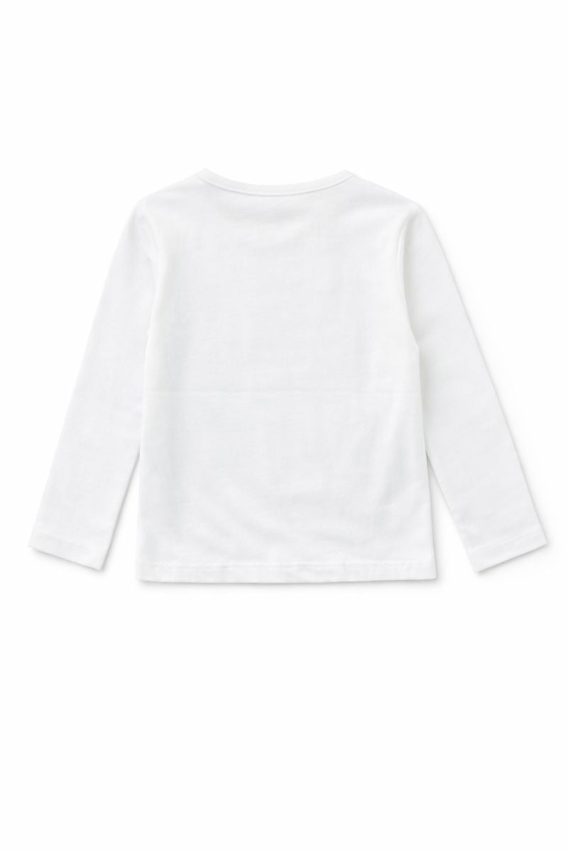 Mädchenbluse mit mintfarbenem Kätzchenmuster, Your Word 4631-311025-32