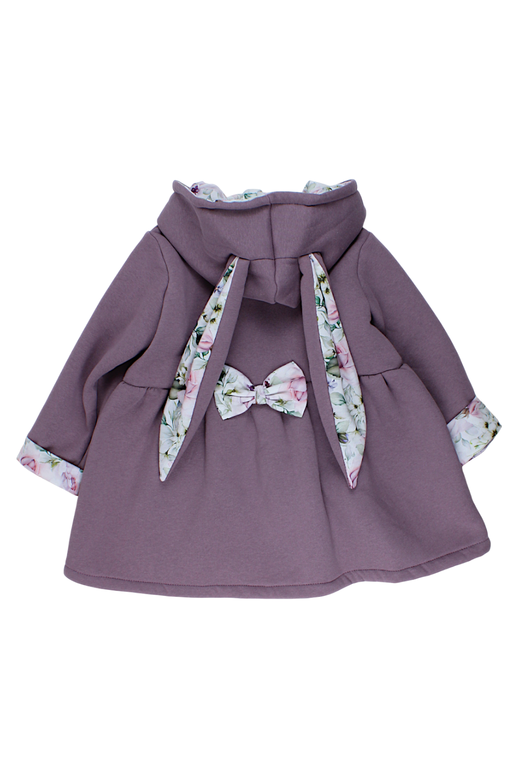 Mädchen-Sweatshirt-Mantel, gefüttert, meliert, Guliwerkids 5215-16925