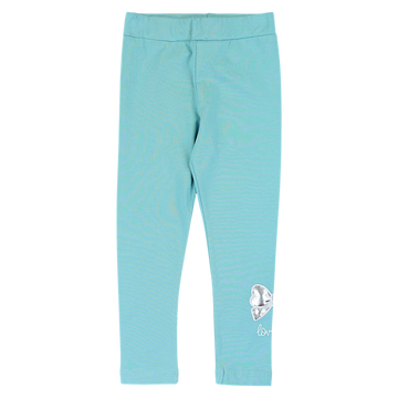 Mädchen-Leggings mit Holo-Schleife, Mint Breeze 54524-12225-32