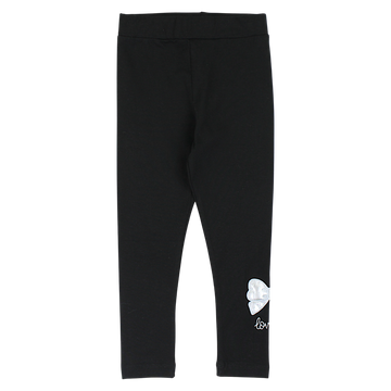 Mädchen Leggings mit Holo-Schleife schwarz Breeze 54524-12225-14