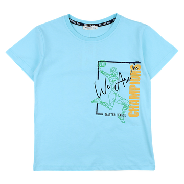 Jungen Basketballshirt türkis Breeze 5523-14425