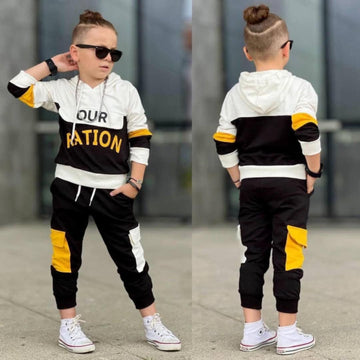 Ration Jungen Trainingsanzug Black Surprise 60137-251124-14