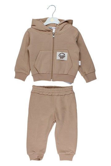 Isolierter Trainingsanzug „Dreams“ für Jungen, beige, Donino 60286-251125-1