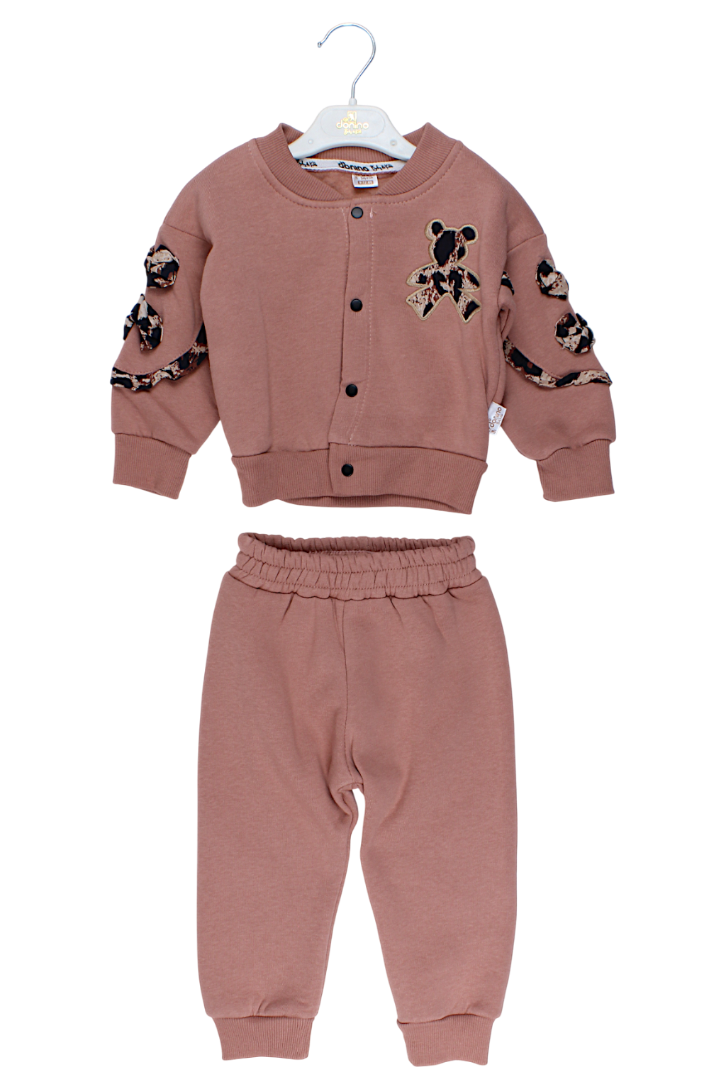 Isoliertes Set für Mädchen, puderrosa, Donino 60298-11925