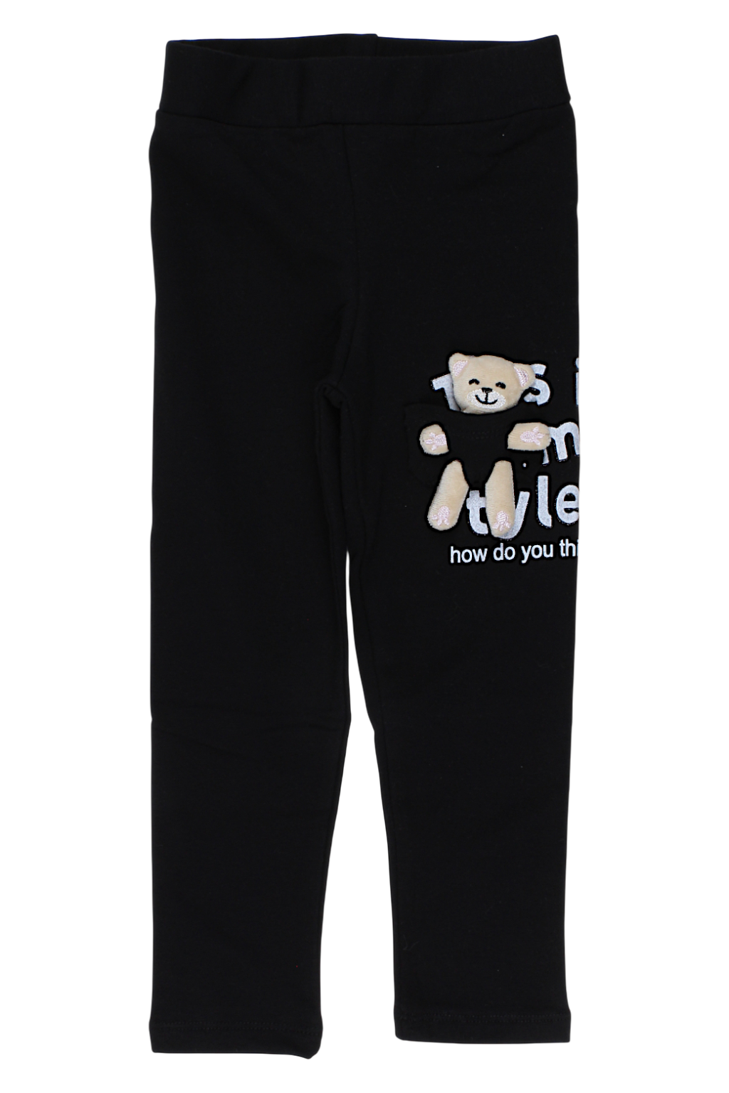 Mädchenleggings schwarz Timi 60521-17925