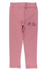 Tennis-Leggings für Mädchen, Altrosa, Timi 60524-17925