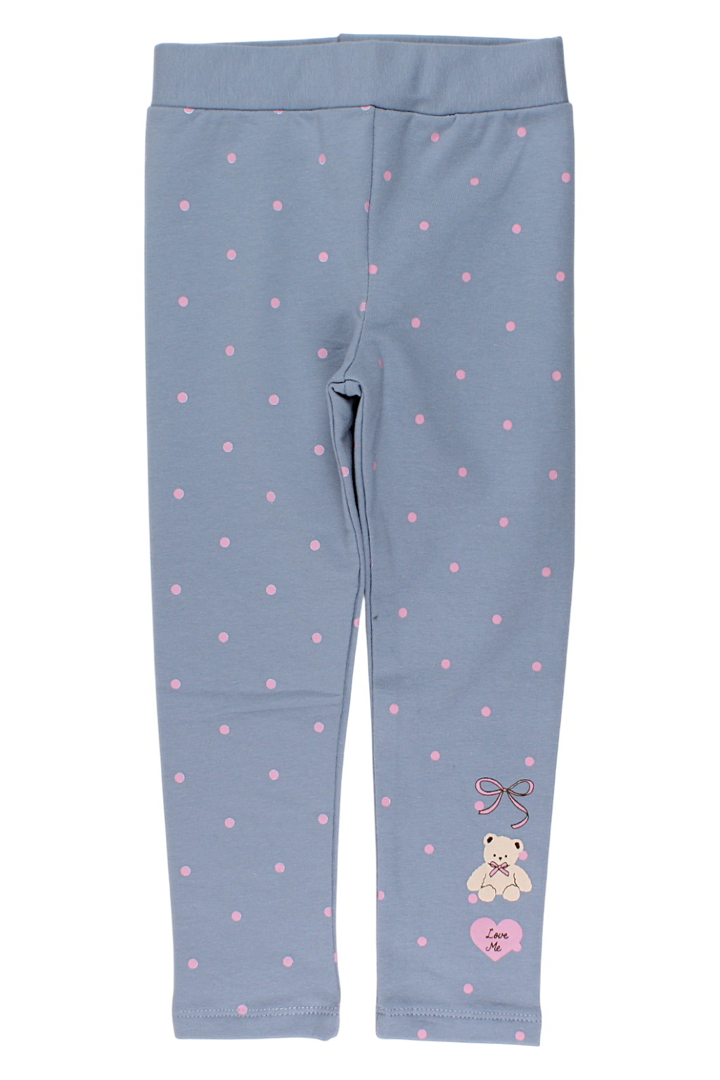 Mädchenleggings, aschgrau, Timi 60527-17925