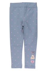 Mädchenleggings, aschgrau, Timi 60527-17925