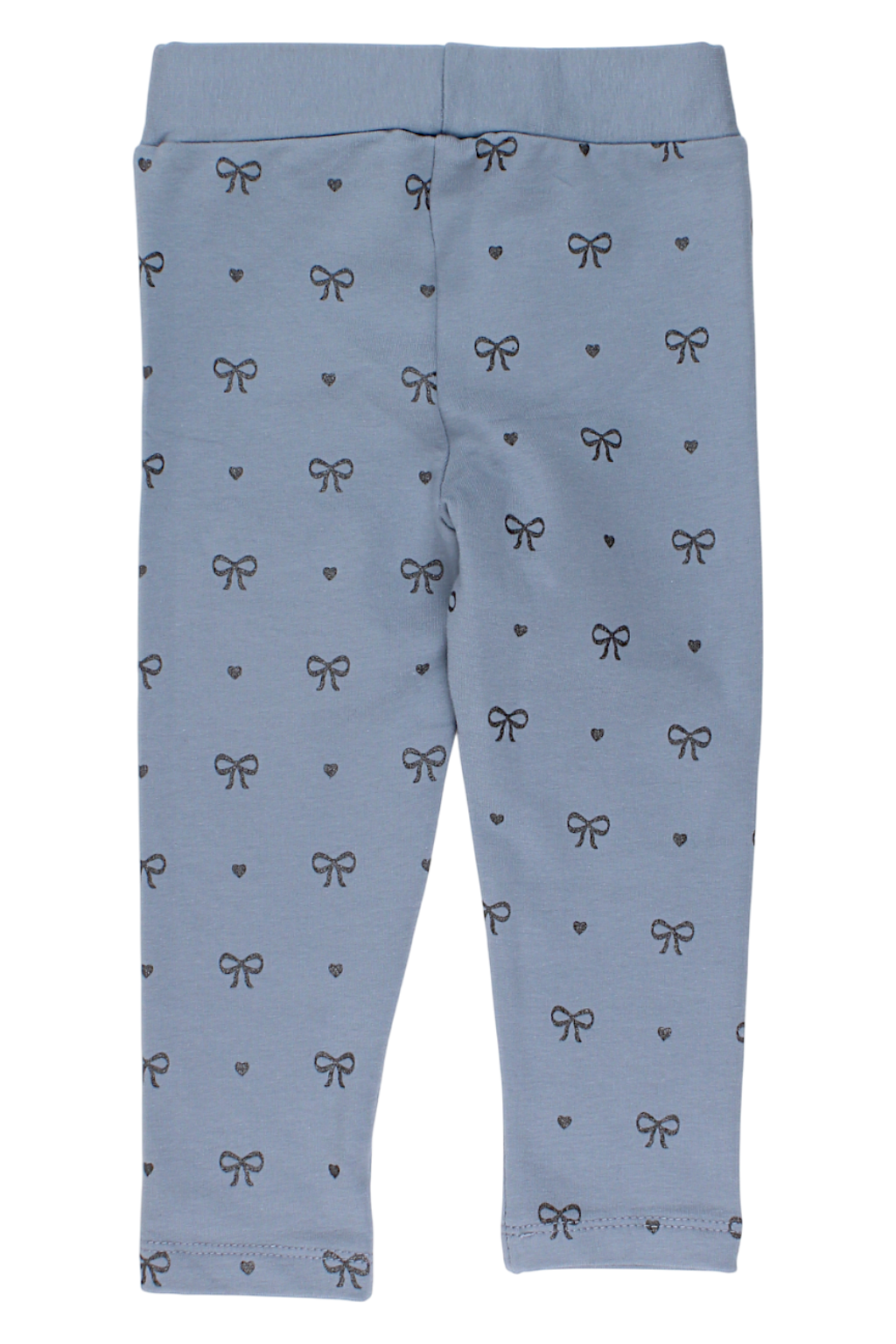 Leggings mit Schleifenform für Mädchen, aschgrau, Timi 60604-17925