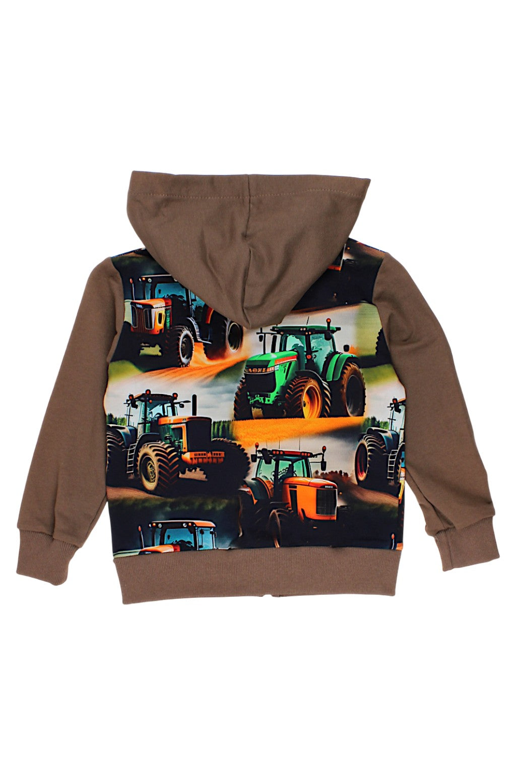 Braunes Jungen-Sweatshirt aus Trapezleder, Guliwerkids 6264-26925