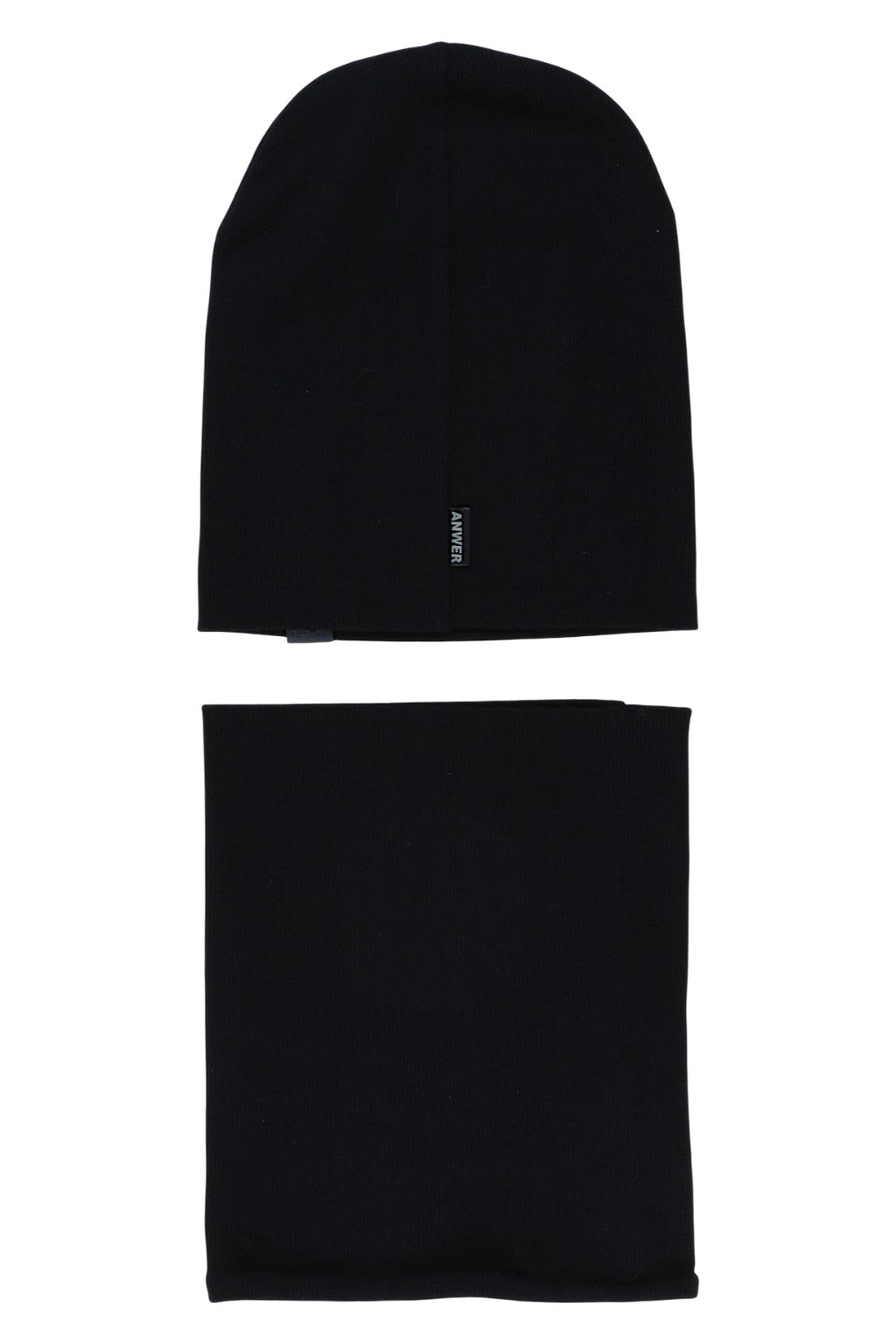 Jungenmütze und Schal-Set, schwarz, Anwer 6268-26925