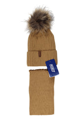 Jungenmütze und Schal-Set, senffarben, Agbo 6499-221025