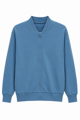 Bluza rozsuwana bomberka chłopięca niebieska MiMi 6893-29526-35