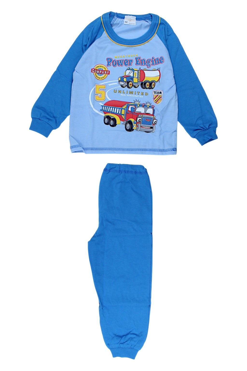 Jungen-Tankpyjama blau Sukces 8082-221025