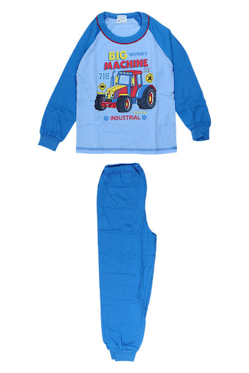 Jungenpyjama blau Sukces 8087-221025