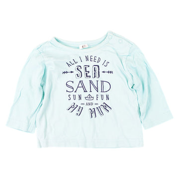 Mädchen Langarmbluse, gebraucht, Code 136