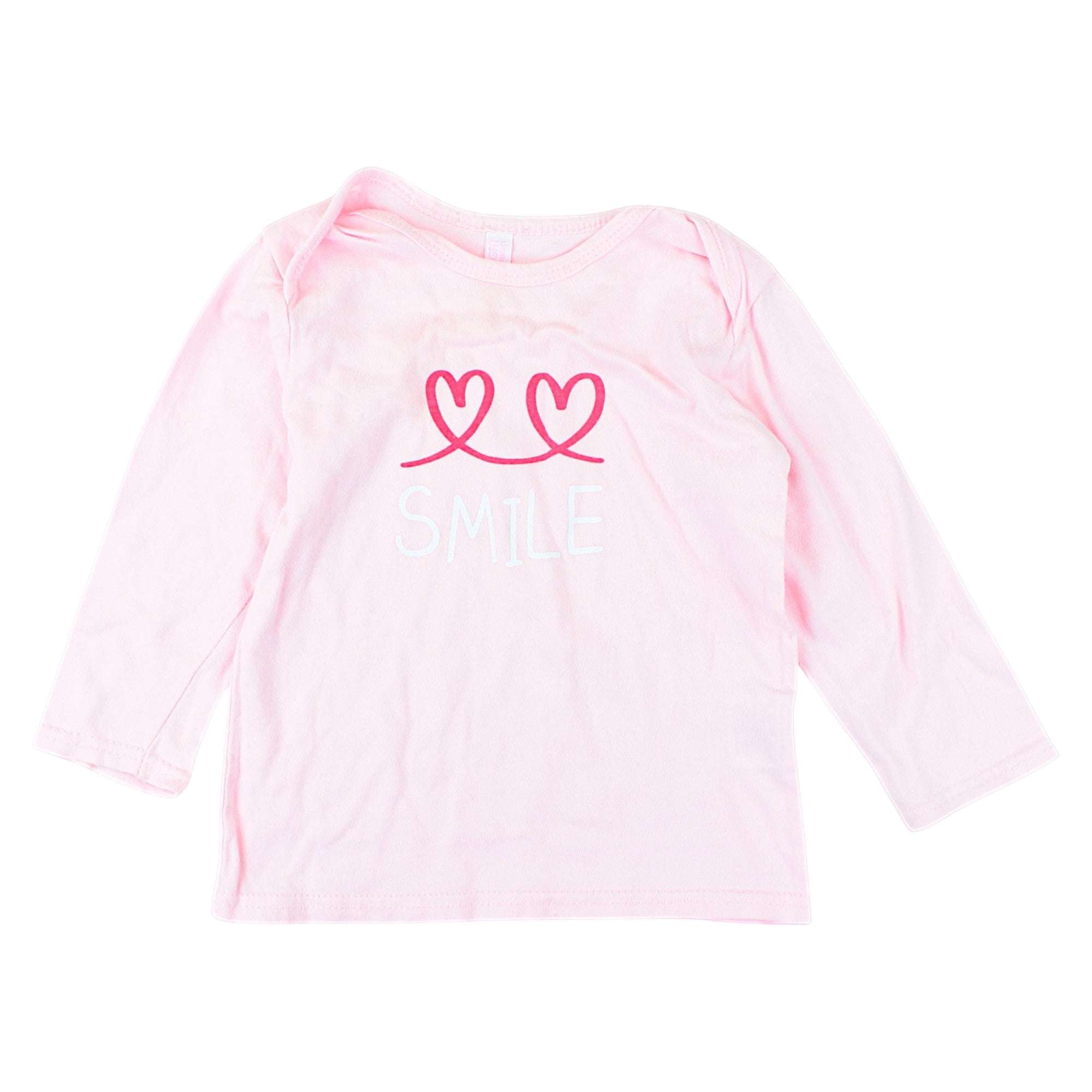 Mädchen Langarmbluse Herzchen gebraucht NIGHT Code 137