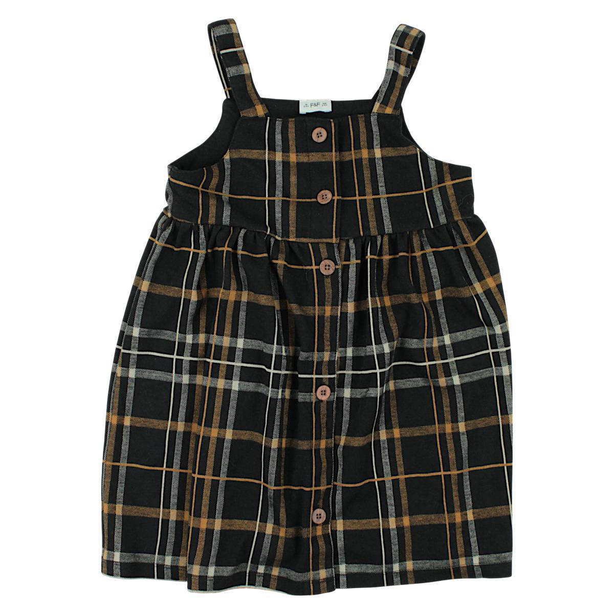 Schwarzes Kleid für Mädchen, gebraucht F&amp;F 94